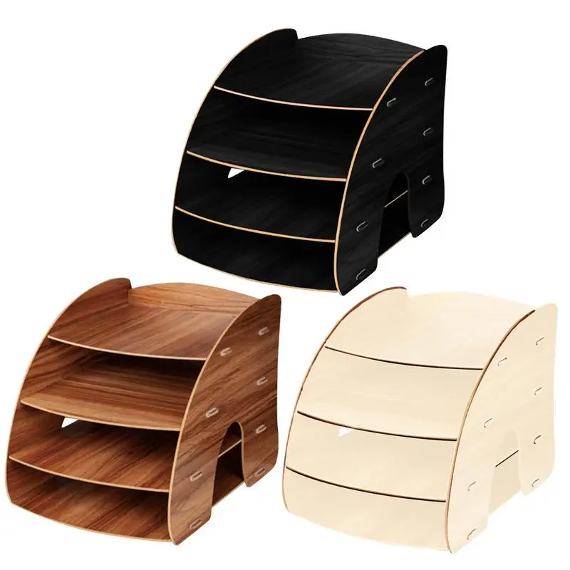 Wooden Book Shelf Large Desktop Drawer Office Supplies Storage Box File Document Rack Paper Magazine Organizer
Wooden Book Shelf Large Desktop Drawer Office Supplies Storage Box File Document Rack Paper Magazine Organizer