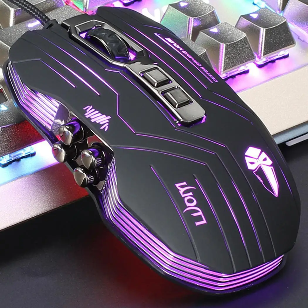 Durable Strong USB Wired Gaming Mouse 10 Million times For Computer 9 Buttons Breathing Light Games
Durable Strong USB Wired Gaming Mouse 10 Million times For Computer 9 Buttons Breathing Light Games
