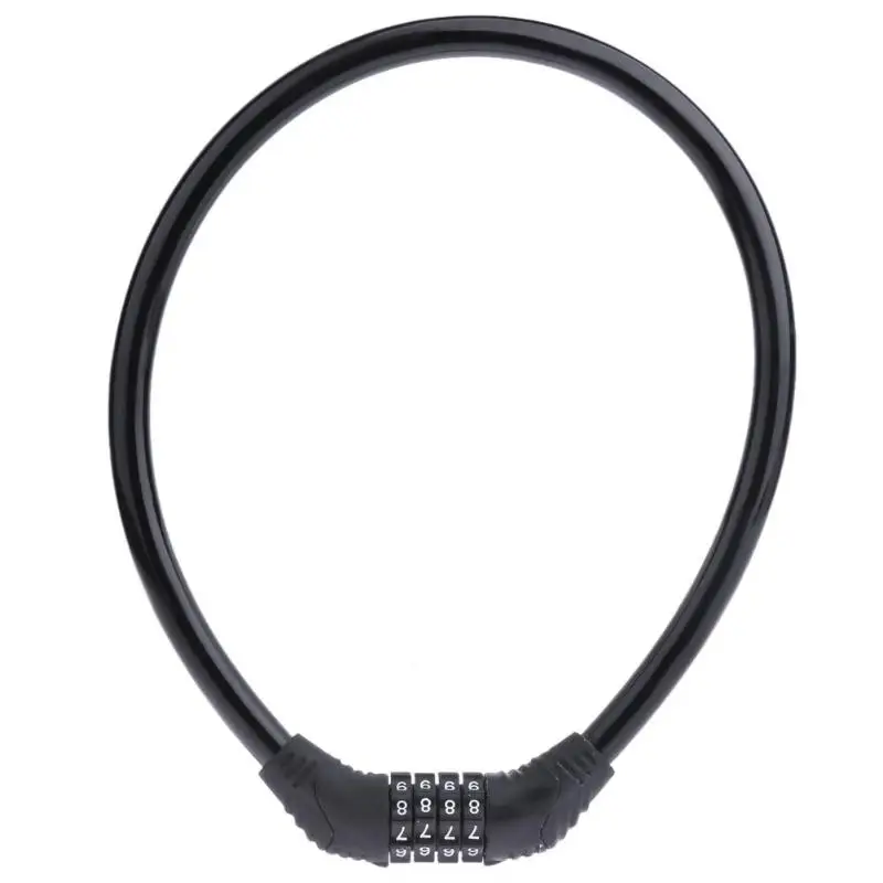4 Digit PVC ABS Password Anti-theft Lock for MTB Road Bicycle Motorcycle Lock Bicycle Locks Accessories 650 X 11 mm
4 Digit PVC ABS Password Anti-theft Lock for MTB Road Bicycle Motorcycle Lock Bicycle Locks Accessories 650 X 11 mm