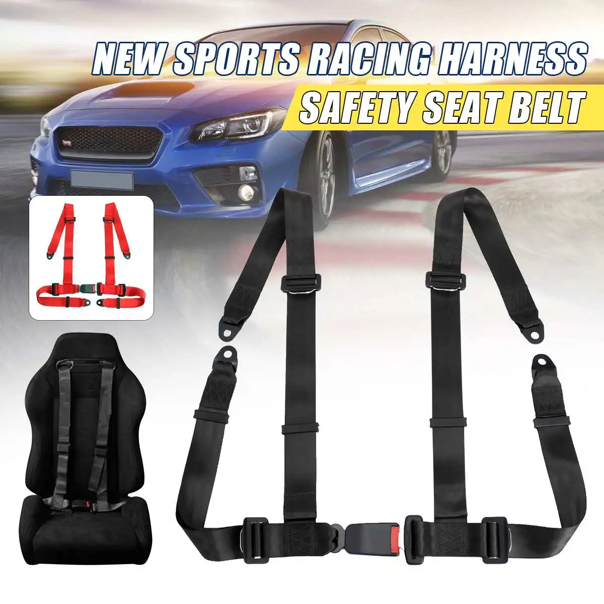 Universal Vehicle Racing Auto Car Safety Seat Belt Harness safety belt seat harness 3 4 Point Fixing Mounting Quick Release
Universal Vehicle Racing Auto Car Safety Seat Belt Harness safety belt seat harness 3 4 Point Fixing Mounting Quick Release