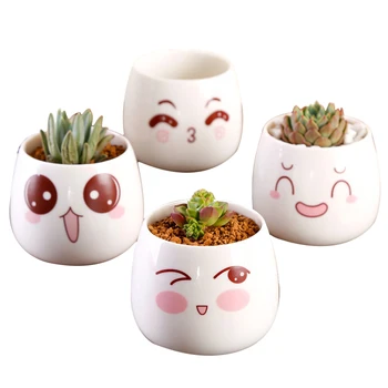4PCS Cartoon Face Simple Retro Creative Desktop Decoration Flower Pot for Hotel Home Office Restaurant
4PCS Cartoon Face Simple Retro Creative Desktop Decoration Flower Pot for Hotel Home Office Restaurant