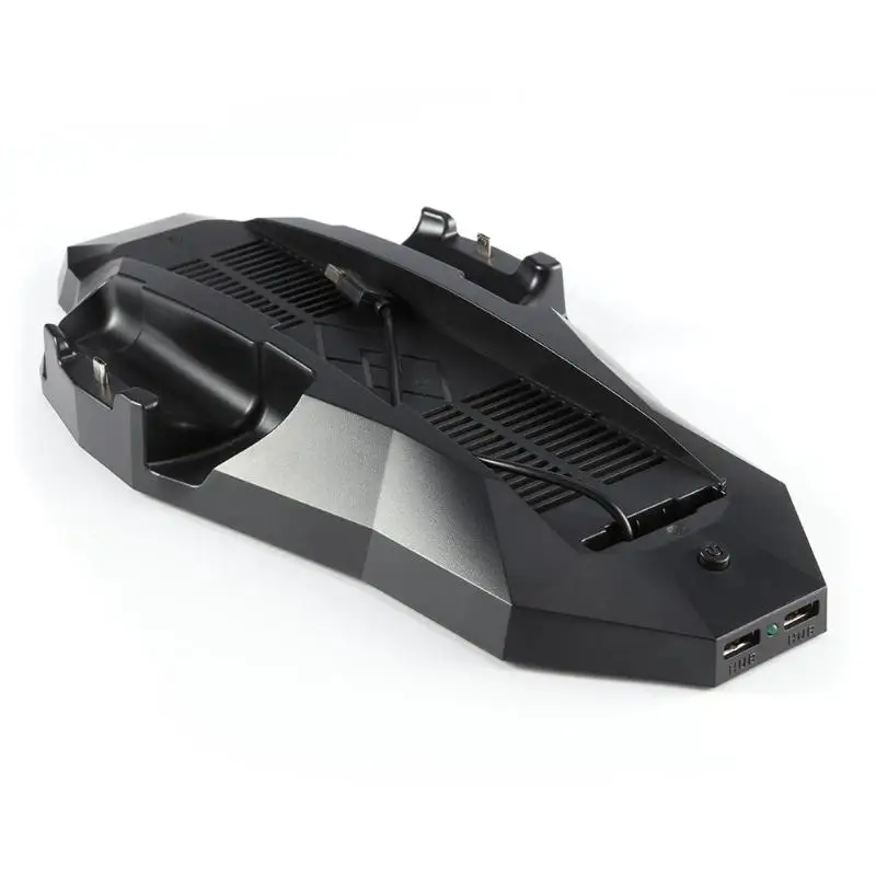 ALLOYSEED Vertical Stand Holder for PS4 Game Console with Dual Cooling Fan Dual USB Controller Charging Ports
ALLOYSEED Vertical Stand Holder for PS4 Game Console with Dual Cooling Fan Dual USB Controller Charging Ports