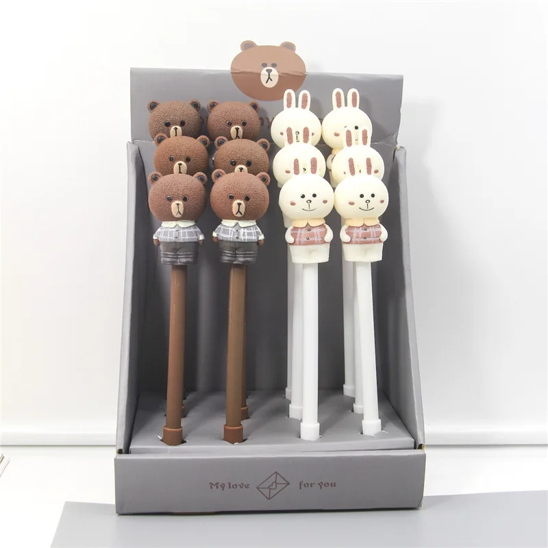 1 Pieces Lytwtw's 0.5mm Kawaii Cute Stationary Bear Animal Rilakkumagel Gel Pens Japanese Stationery School Office Supplies
1 Pieces Lytwtw's 0.5mm Kawaii Cute Stationary Bear Animal Rilakkumagel Gel Pens Japanese Stationery School Office Supplies