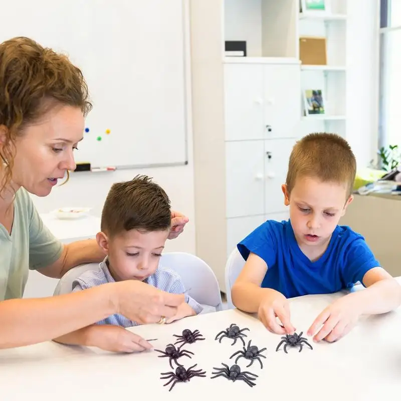 6pcs Kids Simulation Spider Jokes Toys PVC Artificial Insect Animal Model Fake Shark Insect Bugs April Fool Day Gag Tricky Prank
6pcs Kids Simulation Spider Jokes Toys PVC Artificial Insect Animal Model Fake Shark Insect Bugs April Fool Day Gag Tricky Prank