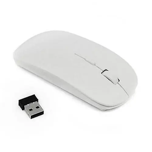 1600 DPI USB Optical Wireless Computer Mouse 2.4G Receiver Super Slim Mouse for Windows Macbook Laptop PC
1600 DPI USB Optical Wireless Computer Mouse 2.4G Receiver Super Slim Mouse for Windows Macbook Laptop PC