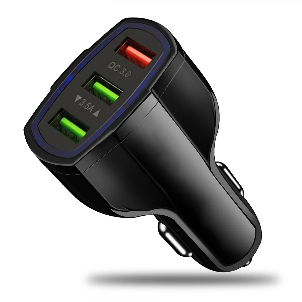 SOONHUA Portable Dual USB Ports Car Charger 5V 3.5A QC3.0 Fast Charging Car Adapter Mobile Phone Charger For Samsung Xiaomi
SOONHUA Portable Dual USB Ports Car Charger 5V 3.5A QC3.0 Fast Charging Car Adapter Mobile Phone Charger For Samsung Xiaomi