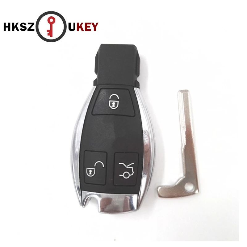HKSZUKEY 3 Buttons Remote Car Key Shell Key Replacement For Mercedes Benz year 2000+ Control
HKSZUKEY 3 Buttons Remote Car Key Shell Key Replacement For Mercedes Benz year 2000+ Control