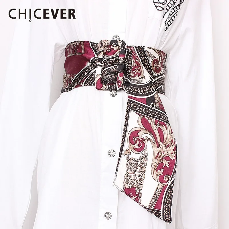 CHICVER Vantage Casual Patchwork Print Belt For Women Wide Irregular Knitting Female Belts 2019 Fashion New Tide
CHICVER Vantage Casual Patchwork Print Belt For Women Wide Irregular Knitting Female Belts 2019 Fashion New Tide