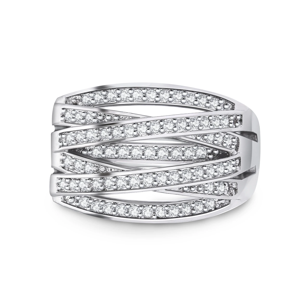 2019 Luxury Jewelry Silver Inlay Cubic Zirconia Unique Shaped Ring for Women Wedding Engagement Size
2019 Luxury Jewelry Silver Inlay Cubic Zirconia Unique Shaped Ring for Women Wedding Engagement Size