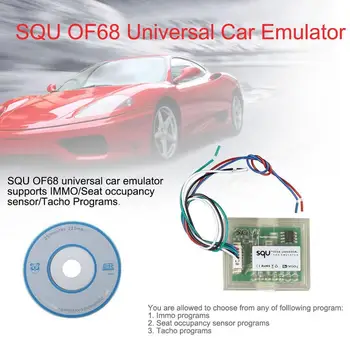 SQU OF68 Universal Car Emulator Supports IMMO Seat Occupancy Sensor Tacho Programs 
SQU OF68 Universal Car Emulator Supports IMMO Seat Occupancy Sensor Tacho Programs