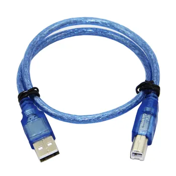 LEORY 30CM Blue Mini USB 2.0 Type A Male to Type B Male Power Data Transmission Cable For Arduino 1FT/30CM
LEORY 30CM Blue Mini USB 2.0 Type A Male to Type B Male Power Data Transmission Cable For Arduino 1FT/30CM