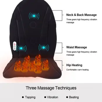 12W Multi-functional Heating Car Seat Cushion Car Home Office Waist Back Electric Massager Pad Vibration Massage Relaxation
12W Multi-functional Heating Car Seat Cushion Car Home Office Waist Back Electric Massager Pad Vibration Massage Relaxation
