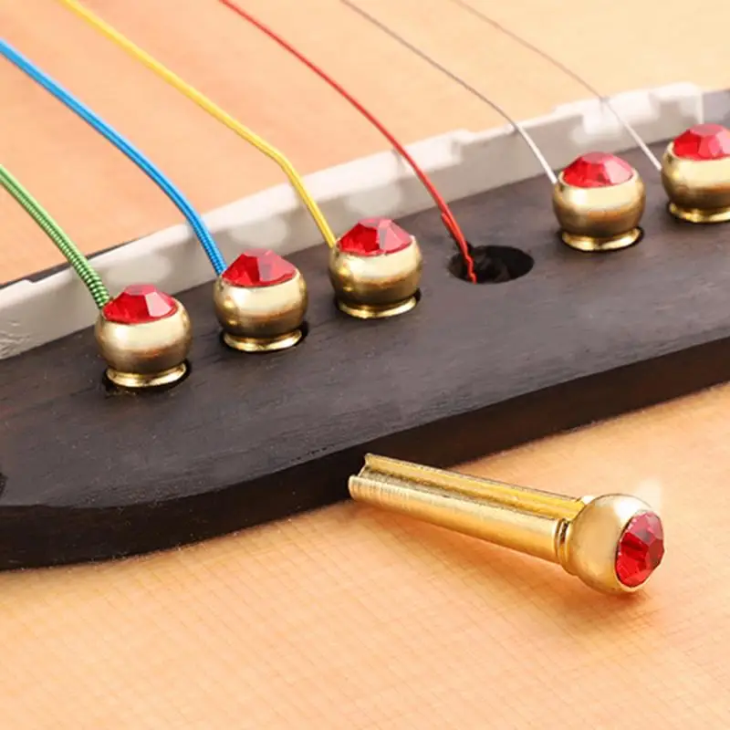 Guitar Bridge Pins with Copper Brass Pearl Shell Dot String Nails Pin Folk Guitar Solid String Cone Wooden Guitar Bridge Pins
Guitar Bridge Pins with Copper Brass Pearl Shell Dot String Nails Pin Folk Guitar Solid String Cone Wooden Guitar Bridge Pins
