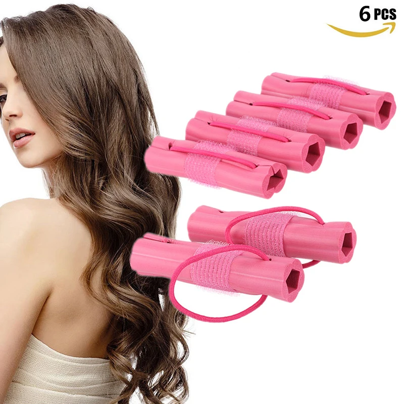 2019 Hot 6pcs/set Wave Formers Magic Soft Foam Sponge Hair Curler DIY Styling Tools Hair Curlers Rollers Wavy Hair Accessories
2019 Hot 6pcs/set Wave Formers Magic Soft Foam Sponge Hair Curler DIY Styling Tools Hair Curlers Rollers Wavy Hair Accessories