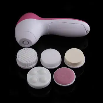 Electric Face Cleanser Massager 5 In 1 Multinational Female Facial Cleansing Brush Deep Clean Washing Face Skin Care Spa Beauty
Electric Face Cleanser Massager 5 In 1 Multinational Female Facial Cleansing Brush Deep Clean Washing Face Skin Care Spa Beauty