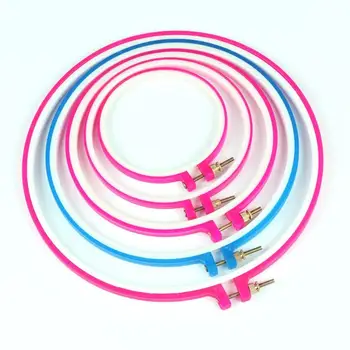 12.5-29cm Plastic Frame Embroidery Hoop Ring DIY Needlecraft Cross Stitch Machine Round Loop Hand Household Sewing Tools
12.5-29cm Plastic Frame Embroidery Hoop Ring DIY Needlecraft Cross Stitch Machine Round Loop Hand Household Sewing Tools