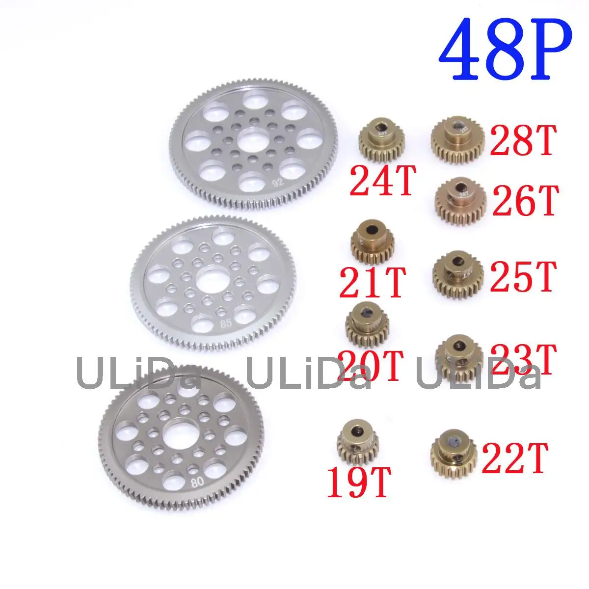 Metal 48P Spur Gear 92T 85T 80T Motor Pinion Gears 19T 20T 21T 22T 23T 24T 25T 26T For Sakura D3 XI Zero S 1:10 RC Drift Car
Metal 48P Spur Gear 92T 85T 80T Motor Pinion Gears 19T 20T 21T 22T 23T 24T 25T 26T For Sakura D3 XI Zero S 1:10 RC Drift Car