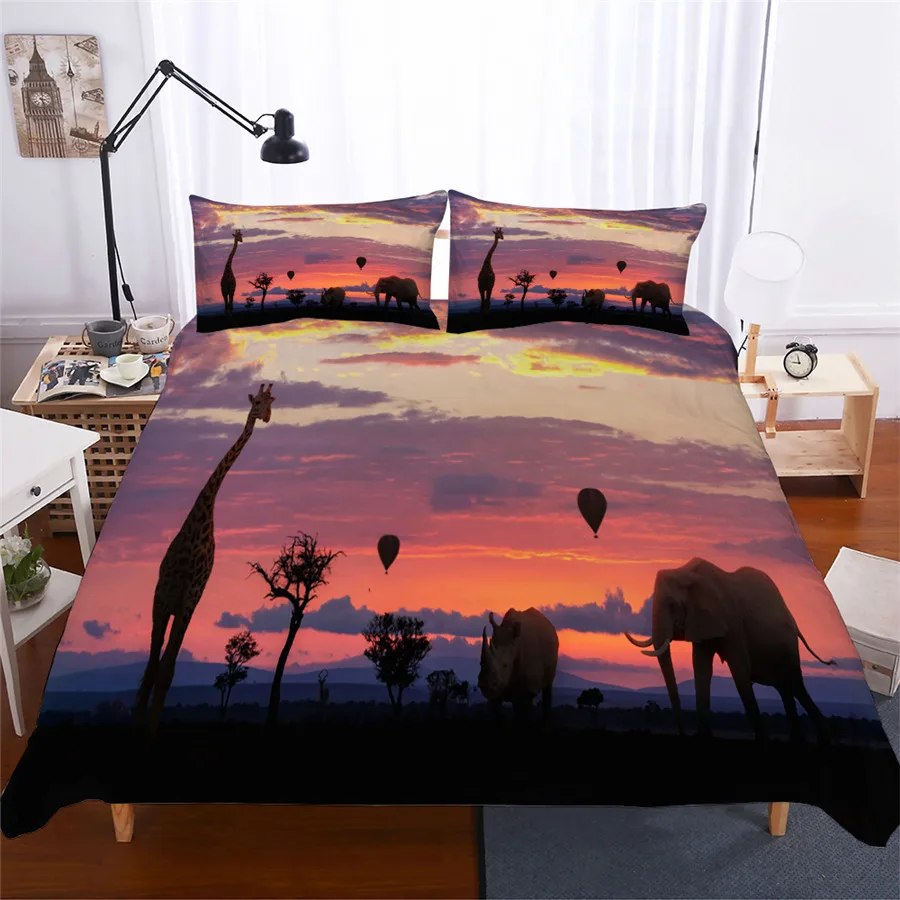 Bedding Set 3D Printed Duvet Cover Bed Set Giraffe Home Textiles for Adults Lifelike Bedclothes with Pillowcase #CJL01
Bedding Set 3D Printed Duvet Cover Bed Set Giraffe Home Textiles for Adults Lifelike Bedclothes with Pillowcase #CJL01