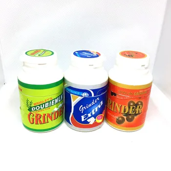 Hot Sale Herb Grinder Chewing Gum Creative Plastic Grinding Machine Diameter 45MM for Hookah Water Pipe Glass Pipe
Hot Sale Herb Grinder Chewing Gum Creative Plastic Grinding Machine Diameter 45MM for Hookah Water Pipe Glass Pipe