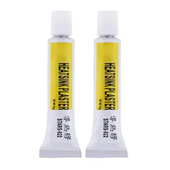 2Pcs Sticky Props Strong Adhesive Heatsink Plaster Thermal Silicone Grease Adhesive Cooling Paste Compound Glue For Heat Sink
2Pcs Sticky Props Strong Adhesive Heatsink Plaster Thermal Silicone Grease Adhesive Cooling Paste Compound Glue For Heat Sink