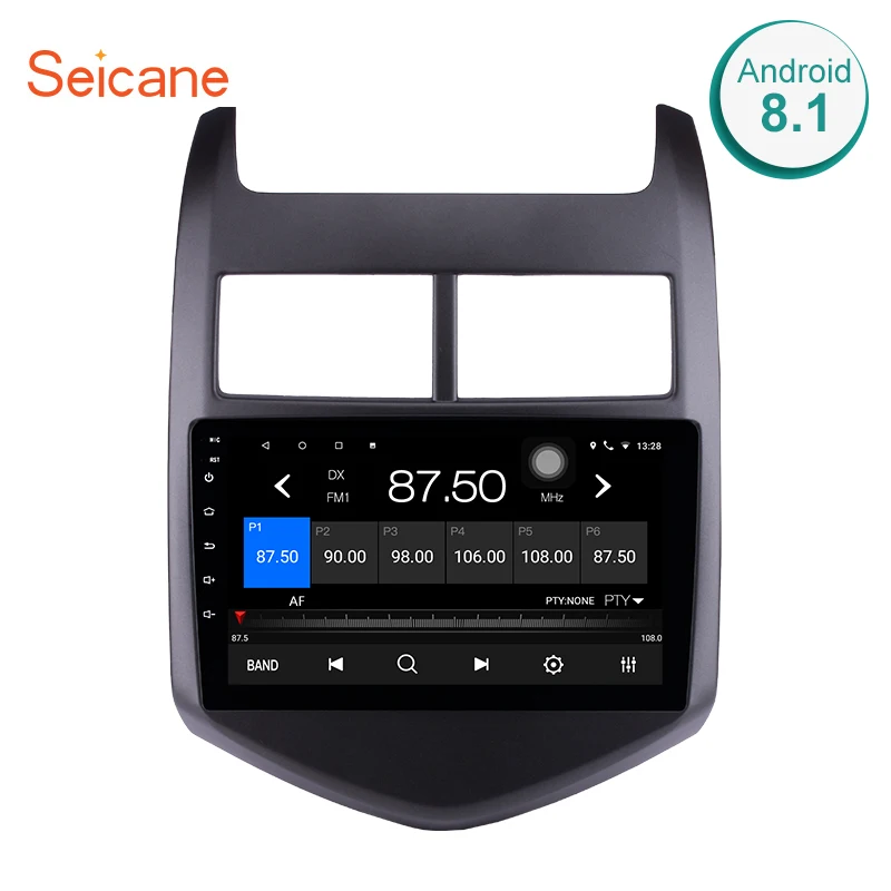 Seicane Car GPS Multimedia Player Radio For 2010 2011 2012 2013 Chevy Chevrolet AVEO 9 Inch 8-core Android 8.1 2Din Head Unit
Seicane Car GPS Multimedia Player Radio For 2010 2011 2012 2013 Chevy Chevrolet AVEO 9 Inch 8-core Android 8.1 2Din Head Unit