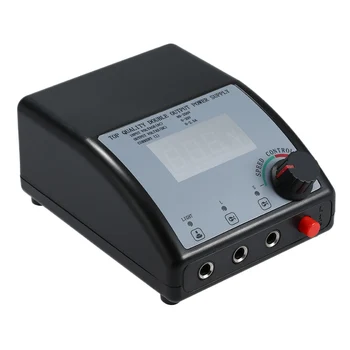 LCD Display Double Output Digital Tattoo Power Supply For Tattoo Machine Speed Control Switch
LCD Display Double Output Digital Tattoo Power Supply For Tattoo Machine Speed Control Switch