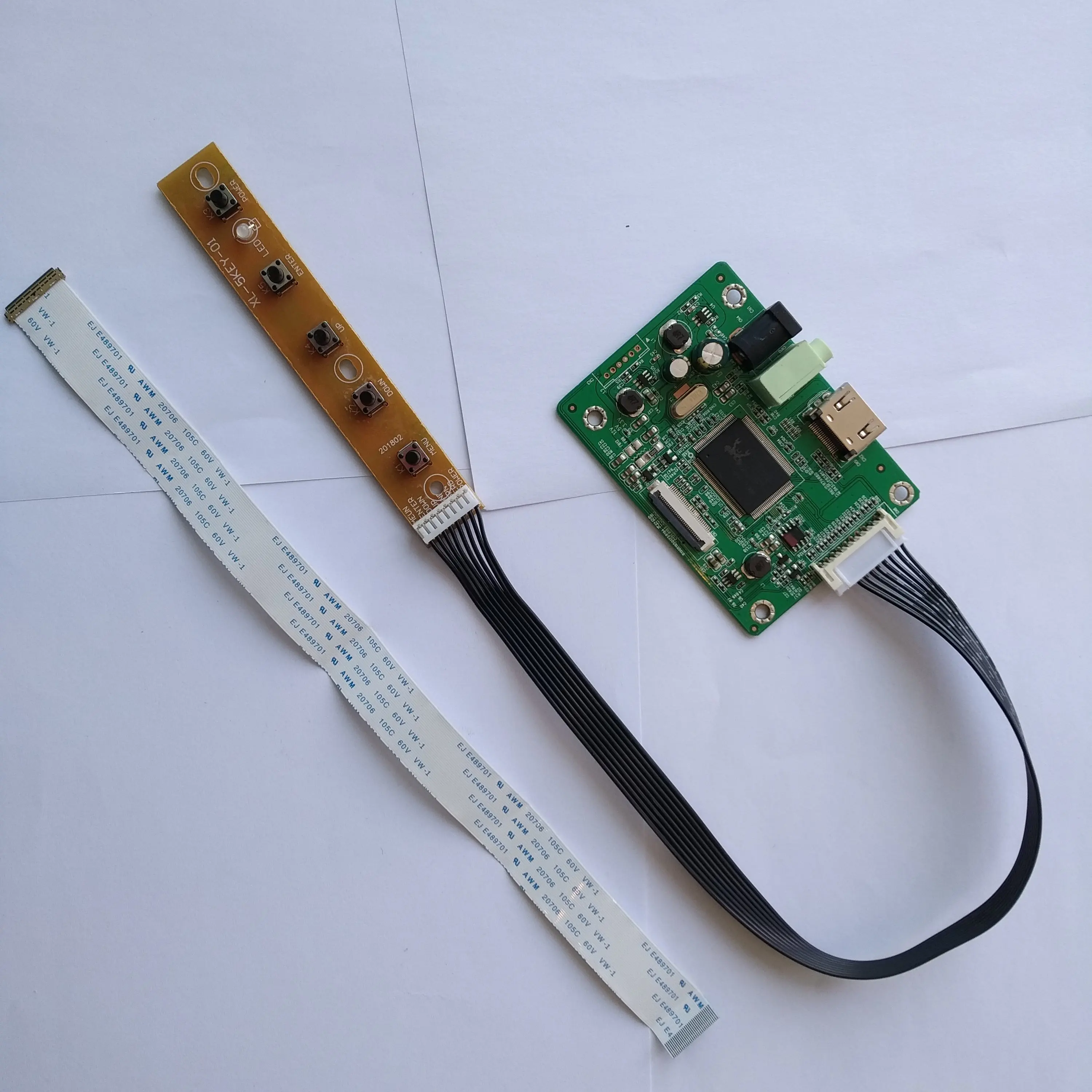 For 15.6" B156HAN04.3 N156HAN04.4 1920*1080 panel monitor HDMI LCD LED EDP mini Controller driver Board kit cable
For 15.6" B156HAN04.3 N156HAN04.4 1920*1080 panel monitor HDMI LCD LED EDP mini Controller driver Board kit cable