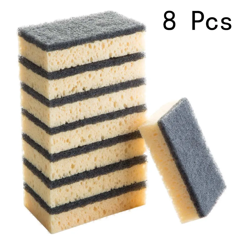 8pcs Multi-Purpose Magic Sponge For Washing Dishes Kitchen Cleaning Tools Scouring Pads Non-Scratch Kitchenware Cleaning Sponge
8pcs Multi-Purpose Magic Sponge For Washing Dishes Kitchen Cleaning Tools Scouring Pads Non-Scratch Kitchenware Cleaning Sponge