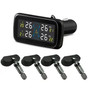 U903TB-TJ Car TPMS Tire Pressure Monitoring System Color HD Display Cigarette Lighter Power Internal Sensors TPMS Alarm System
U903TB-TJ Car TPMS Tire Pressure Monitoring System Color HD Display Cigarette Lighter Power Internal Sensors TPMS Alarm System