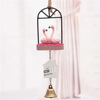 INS Flamingo Wind Chime Lovely Home Ornaments Pink Resin Craft Xmas Wedding Decorations
INS Flamingo Wind Chime Lovely Home Ornaments Pink Resin Craft Xmas Wedding Decorations