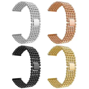 ALLOYSEED 5 Row Beads Alloy Wristband Smart Bracelet Strap Accessories for Samsung Galaxy Watch 46mm
ALLOYSEED 5 Row Beads Alloy Wristband Smart Bracelet Strap Accessories for Samsung Galaxy Watch 46mm