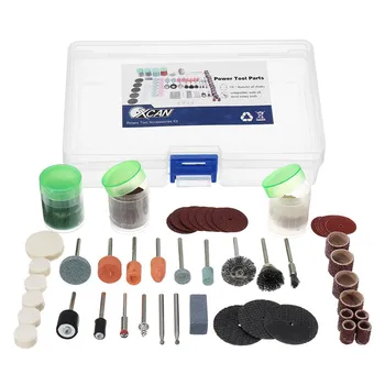 DANIU 94Pcs/set 1/8 Inch Shank Rotary Tool Accessories Set Polishing Cutting Grinding Bits Abrasive for Dremel with Plastic Case
DANIU 94Pcs/set 1/8 Inch Shank Rotary Tool Accessories Set Polishing Cutting Grinding Bits Abrasive for Dremel with Plastic Case