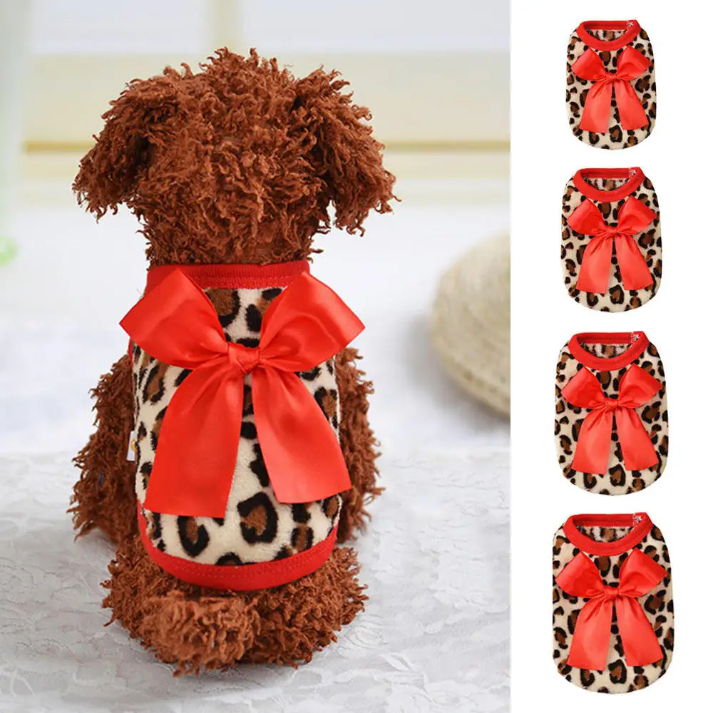 Teacup Dog Chihuahua Clothes Coral Soft Leopard Pet Coat Warm Cat Vest Yorki Clothes Puppy Hoodie Clothing Sweater XXS/XXS/XS/S
Teacup Dog Chihuahua Clothes Coral Soft Leopard Pet Coat Warm Cat Vest Yorki Clothes Puppy Hoodie Clothing Sweater XXS/XXS/XS/S