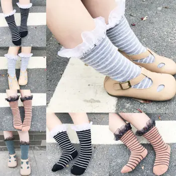 2018 Kid Baby Girl Lace Flower Edge Knee High Stocking Bows Princess Stocking Long Stripe Fashion Toddler Stocking
2018 Kid Baby Girl Lace Flower Edge Knee High Stocking Bows Princess Stocking Long Stripe Fashion Toddler Stocking