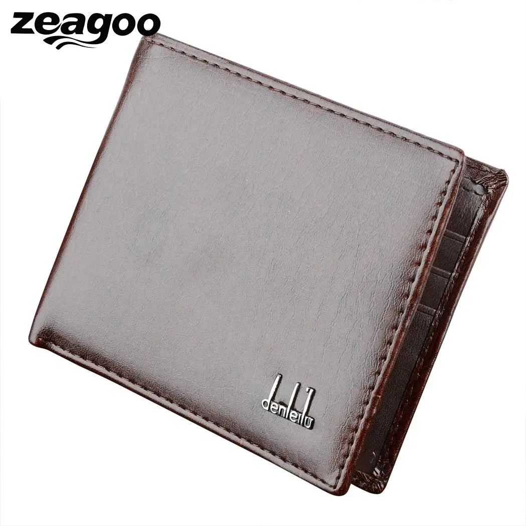 Zeagoo Vintage Mens Wallets PU Leather Wallet Money Pockets Credit ID Cards Holder Purse Short Male Clutch Wallet Men Money Bags
Zeagoo Vintage Mens Wallets PU Leather Wallet Money Pockets Credit ID Cards Holder Purse Short Male Clutch Wallet Men Money Bags
