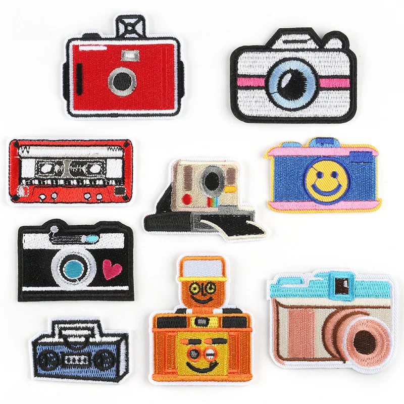PGY Cartoon All kinds of retro-modern cameras Embroidery Cloth Patches Children Appliques Accessory Badges Rubber Cute Patches
PGY Cartoon All kinds of retro-modern cameras Embroidery Cloth Patches Children Appliques Accessory Badges Rubber Cute Patches