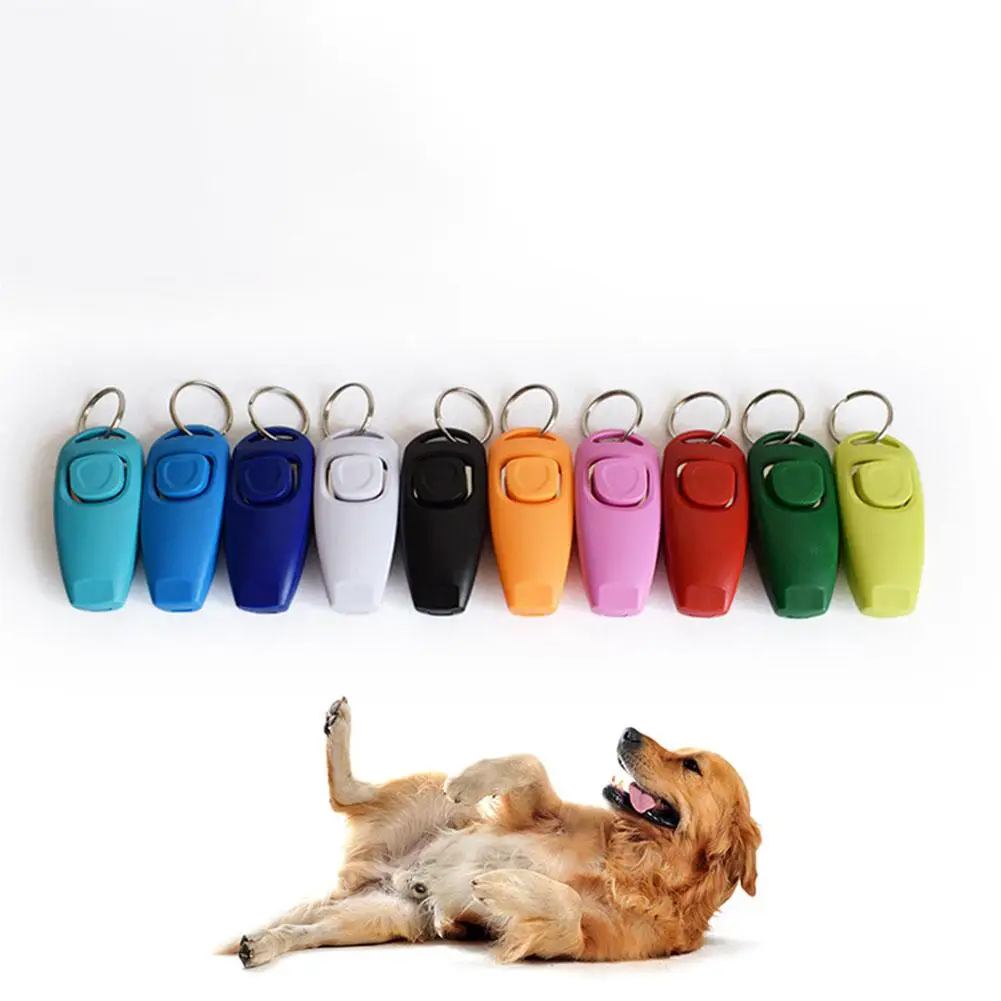 2 in 1 Universal Remote Portable Animal Dog Button Clicker Sound Trainer Pet Training Tool Control Wrist Band Accessory
2 in 1 Universal Remote Portable Animal Dog Button Clicker Sound Trainer Pet Training Tool Control Wrist Band Accessory