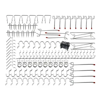 Pegboard Hooks Assortment - 102Pcs Peg Hook Organization
Pegboard Hooks Assortment - 102Pcs Peg Hook Organization