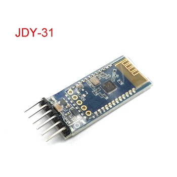 JDY-31 SPP-C Bluetooth Serial Pass-through Module Wireless Serial Communication From Machine Wireless SPPC Replace HC-05 HC-06
JDY-31 SPP-C Bluetooth Serial Pass-through Module Wireless Serial Communication From Machine Wireless SPPC Replace HC-05 HC-06