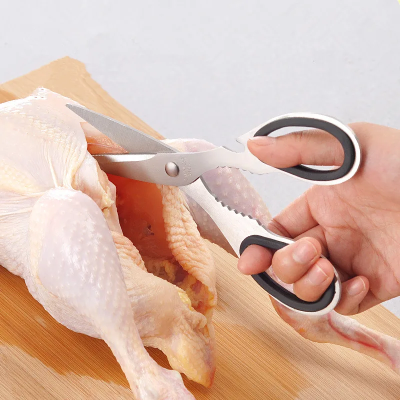 7.5" Multi-Function Kitchen Scissors Cutter Knife Board Stainless Steel Kitchen Vegetable Knives Meat Potato Cheese Meat Cut
7.5" Multi-Function Kitchen Scissors Cutter Knife Board Stainless Steel Kitchen Vegetable Knives Meat Potato Cheese Meat Cut