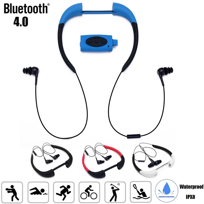 LEORY 32GB Waterproof Sport MP3 Music Player Neckband Stereo Earphone Audio Headset with FM Radio for Diving Swimming
LEORY 32GB Waterproof Sport MP3 Music Player Neckband Stereo Earphone Audio Headset with FM Radio for Diving Swimming