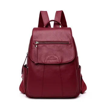New Vintage Women Backpack PU Leather School Bag Backpacks Female Mochila Feminine Casual Large Capacity Women Shoulder Bags
New Vintage Women Backpack PU Leather School Bag Backpacks Female Mochila Feminine Casual Large Capacity Women Shoulder Bags