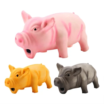 Cute Pig Grunting Squeak Latex Pet Chew Toys for Dog Squeaker Chew Training Pet Products
Cute Pig Grunting Squeak Latex Pet Chew Toys for Dog Squeaker Chew Training Pet Products