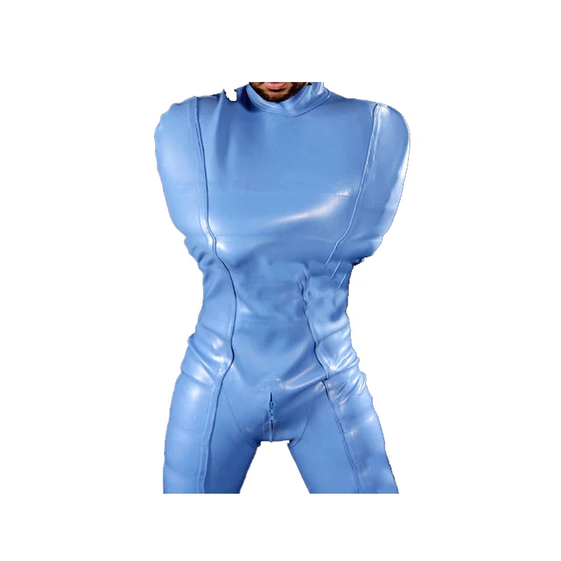 Cool 100% Latex Rubber Double layer Shackles Bodysuit Catsuit Light Blue 0.4mm XXS-XXL
Cool 100% Latex Rubber Double layer Shackles Bodysuit Catsuit Light Blue 0.4mm XXS-XXL