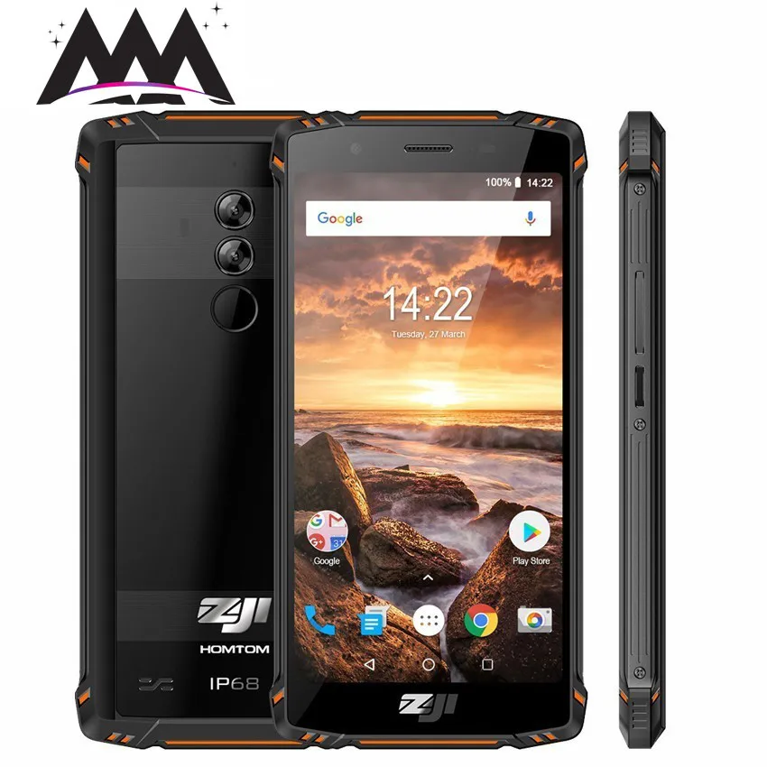 

Homtom ZOJI Z9 IP68 Waterproof shockproof mobile phone Helio P23 Octa Core 5.7" Smartphone 6GB+64GB 16MP 5500mAh 4G Smartphone