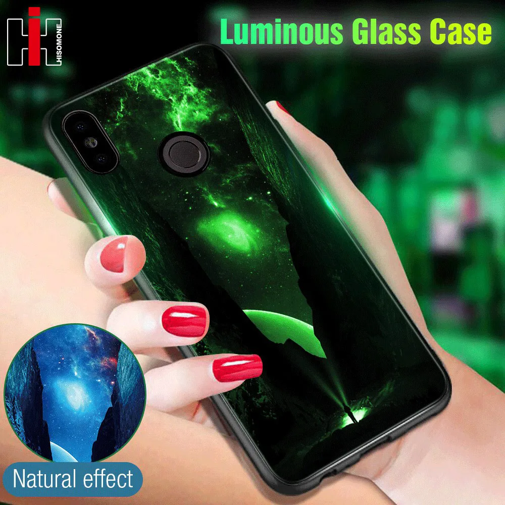 Luminous Glass Case For Xiaomi Redmi Note 5 5 Plus 6 Pro 6A 4X Pattern Phone Case For Xiaomi Mi A1 A2 Lite Silicone Cases Cover
Luminous Glass Case For Xiaomi Redmi Note 5 5 Plus 6 Pro 6A 4X Pattern Phone Case For Xiaomi Mi A1 A2 Lite Silicone Cases Cover