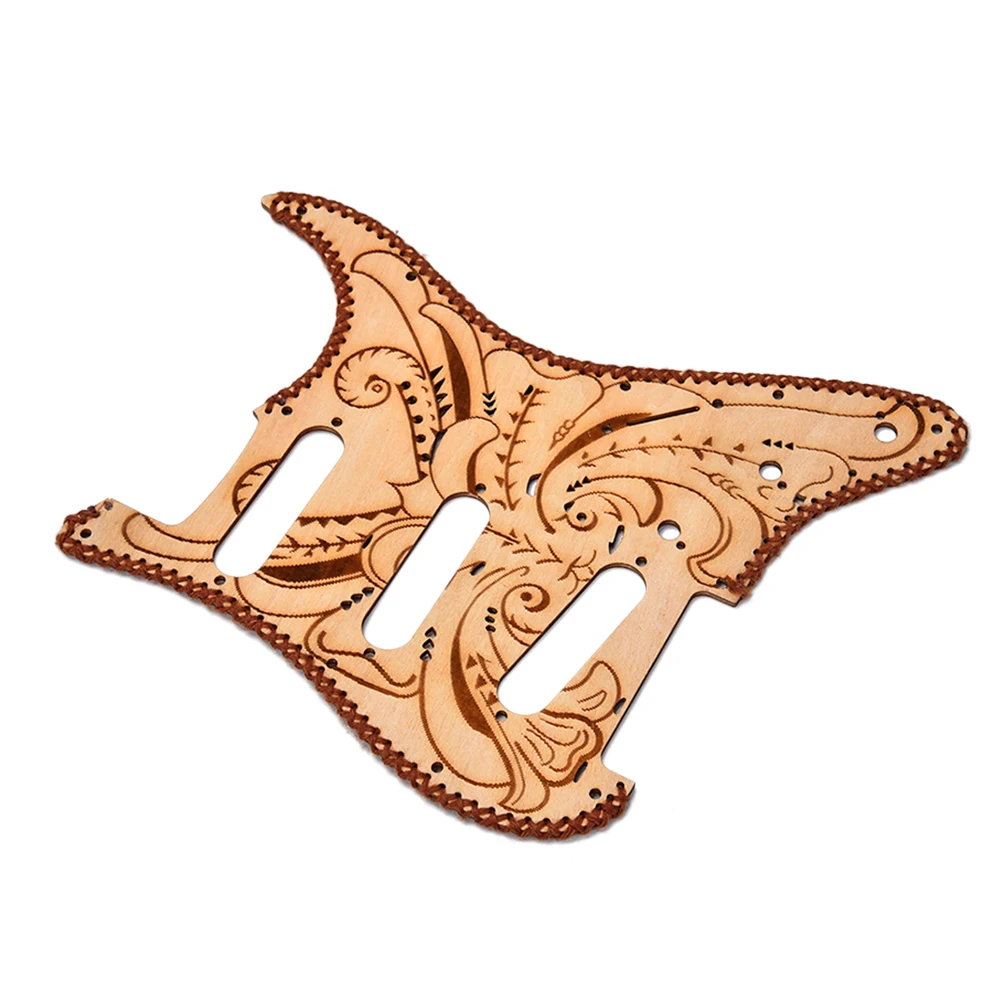 Maple Wood Single Coil Pickguard Pickups for Fender Stratocaster Strat Electric Guitar (GQ301C)
Maple Wood Single Coil Pickguard Pickups for Fender Stratocaster Strat Electric Guitar (GQ301C)