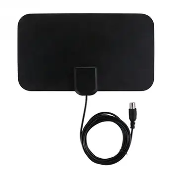 Hot ! Flat Indoor HD Signal Amplifier Digital TV Antenna Conversion head HDTV 50 Miles Range VHF UHF black digital tv antenna
Hot ! Flat Indoor HD Signal Amplifier Digital TV Antenna Conversion head HDTV 50 Miles Range VHF UHF black digital tv antenna