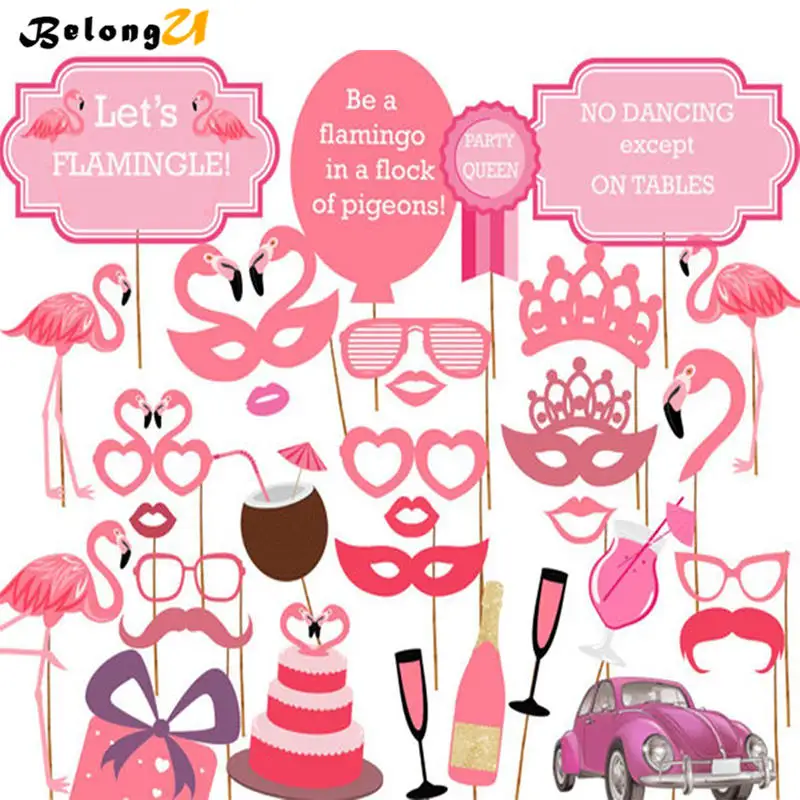 32pcs Flamingo Photo Booth Party Photocall Birthday Photobooth Props Team Bride Wedding Decor for a Photo Shoot Props Babyshower
32pcs Flamingo Photo Booth Party Photocall Birthday Photobooth Props Team Bride Wedding Decor for a Photo Shoot Props Babyshower