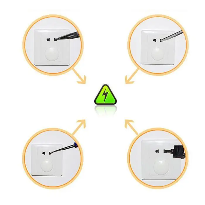 Durable Strong Wall Socket Cover Baby Against Electric Shock Protection Cover Baby Safety Home Protection Cover For US Plug
Durable Strong Wall Socket Cover Baby Against Electric Shock Protection Cover Baby Safety Home Protection Cover For US Plug